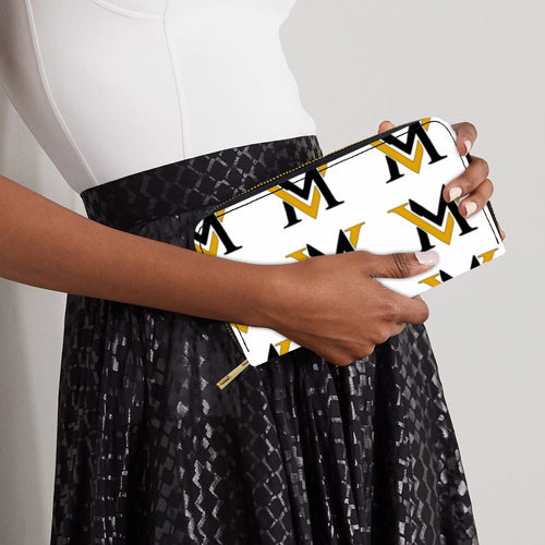 MyVybz Leather Strap Clutch Purse