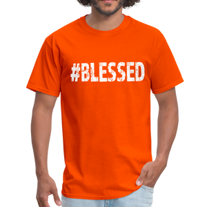 Men's T-Shirt, #Blessed Short Sleeve Graphic Tee